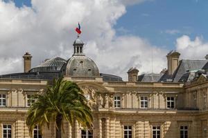 Fasad av de luxemburg palats foto