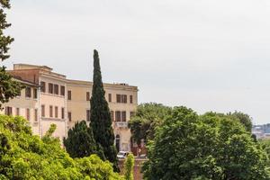 Rom, Italien. typiska arkitektoniska detaljer i den gamla staden foto