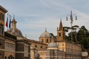 piazza del popolo i Rom foto