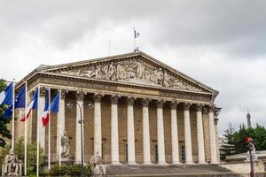 rom, Italien, 2022 - monterad nationale - palais bourbon - de franska parlament. foto