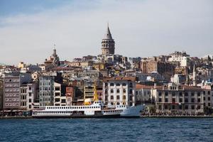 istanbul stad i Turkiet foto