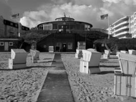 stranden i wangerooge foto