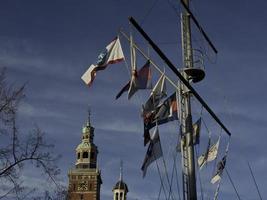 leer stad i Tyskland foto