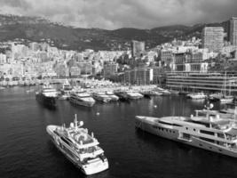 monaco vid Medelhavet foto