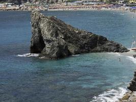 de cinque terre i Italien foto