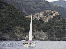 de cinque terre i Italien foto