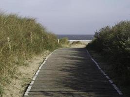 langeoog island i tyskland foto