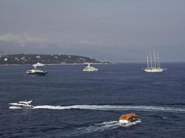 monaco vid Medelhavet foto