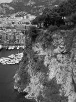 monaco vid Medelhavet foto