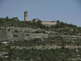 de kloster av montserrat foto