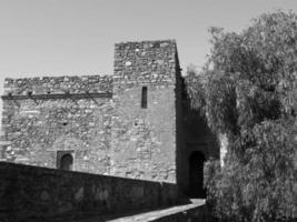 malaga stad i spanien foto