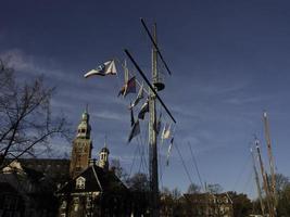 leer stad i Tyskland foto