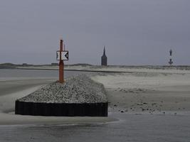 de ö av wangerooge foto