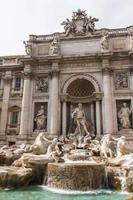 rom, Italien, 2022 - fontän di trevi - mest känd roms fontäner i de värld. Italien. foto