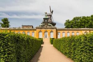 Potsdam, Tyskland, 2022 - söder Fasad av sanssouci bild Galleri i Potsdam, Tyskland foto