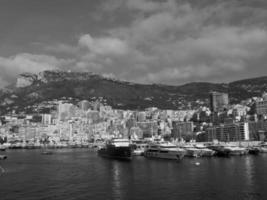 monaco vid Medelhavet foto