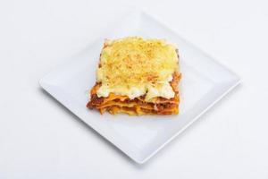 lasagne stänga upp foto