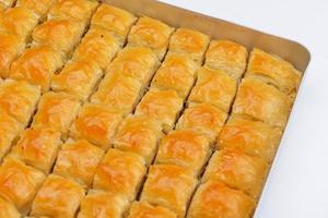 turkiska baklava efterrätt foto