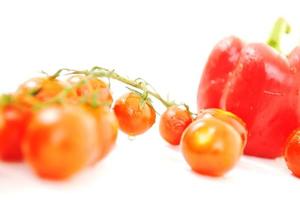 tomat och paprika foto