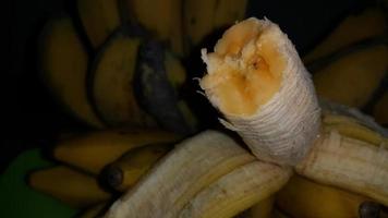 enkel Foto av utsökt bananer