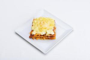 lasagne stänga upp foto