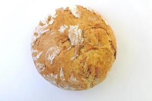 bröd mat isolerat foto
