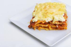 lasagne stänga upp foto