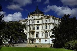 barock slott av ploskovice foto