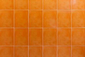 orange bricka badrum bakgrund foto