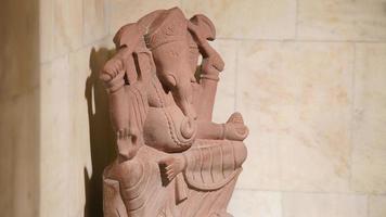 skön skulptur av herre ganesha bild hd. foto