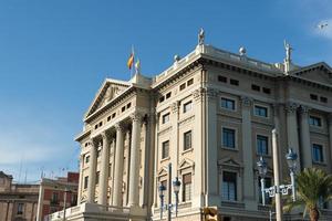 militär regeringsbyggnad barcelona