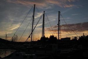 bodrum marina från mugla, Kalkon foto