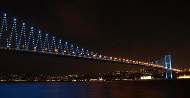 bosphorus bridge, istanbul, turkiet foto