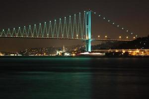 bosphorus bridge, istanbul, turkiet foto