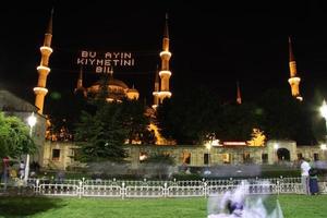 sultan ahmed blå moské, istanbul foto