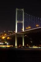 bosphorus bro från istanbul, Kalkon foto