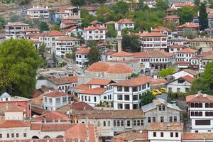 traditionell turkiska hus från safranbolu foto