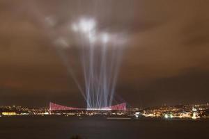 bosphorus bridge, istanbul, turkiet foto