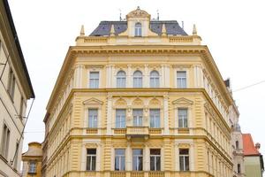 gammal byggnad från Prag, tjeck republik foto