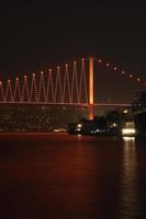 bosphorus bro från istanbul, Kalkon foto