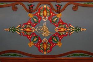 ottoman symbol i istanbul foto