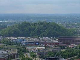 de stad av Oberhausen i Tyskland foto