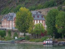 koblenz på de Rhen flod foto