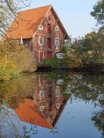 vattenkvarn i Tyskland foto