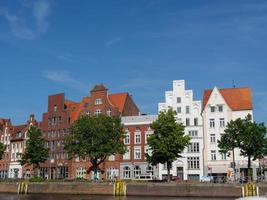 Lübeck, Tyskland, 2020-den stad av luebeck på de baltic hav i Tyskland foto