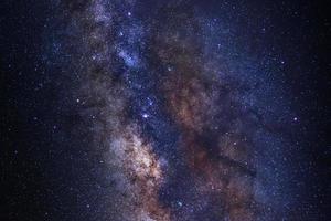 mitten av Vintergatans galax foto