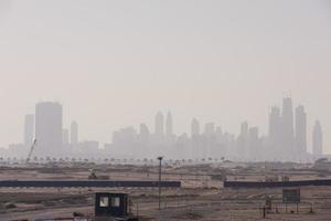 panorama dubai stad foto