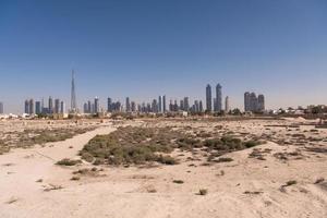 panorama dubai stad foto