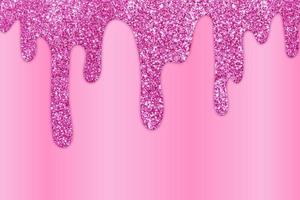 rosa droppande glitter bakgrund foto