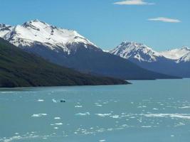 perito moreno glaciär på los glaciärer nationell parkera, argentina foto